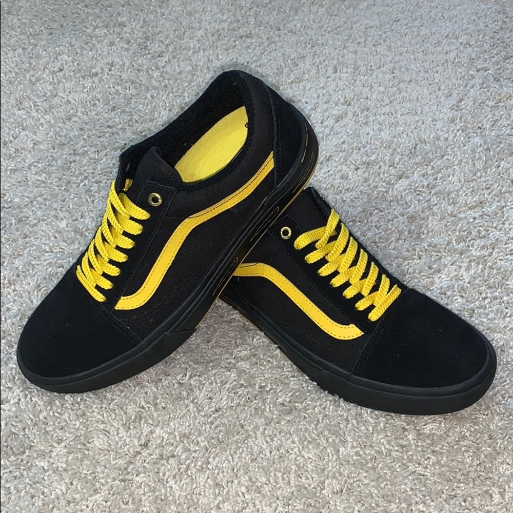 Vans Old Skool Pro BMX Larry Edgar Black n Yellow